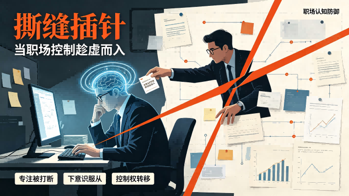 职场观察录之撕缝插针式控制