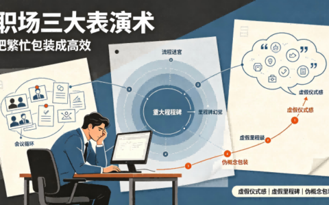 职场观察录之混子3大表演术
