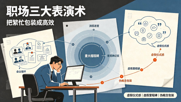 职场观察录之混子3大表演术