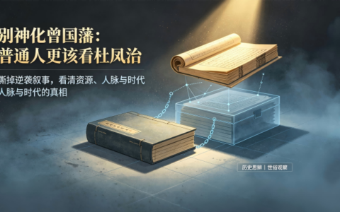 为什么普通人不适合学曾国藩？