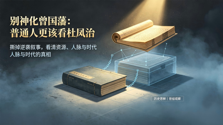 为什么普通人不适合学曾国藩?