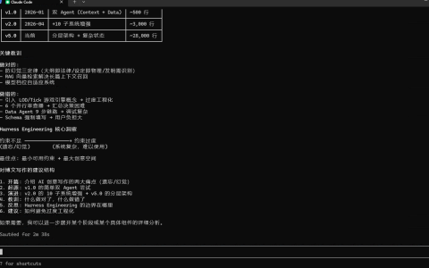 ClaudeCode下Harness Engineering，工程化尝试长篇网络小说创作