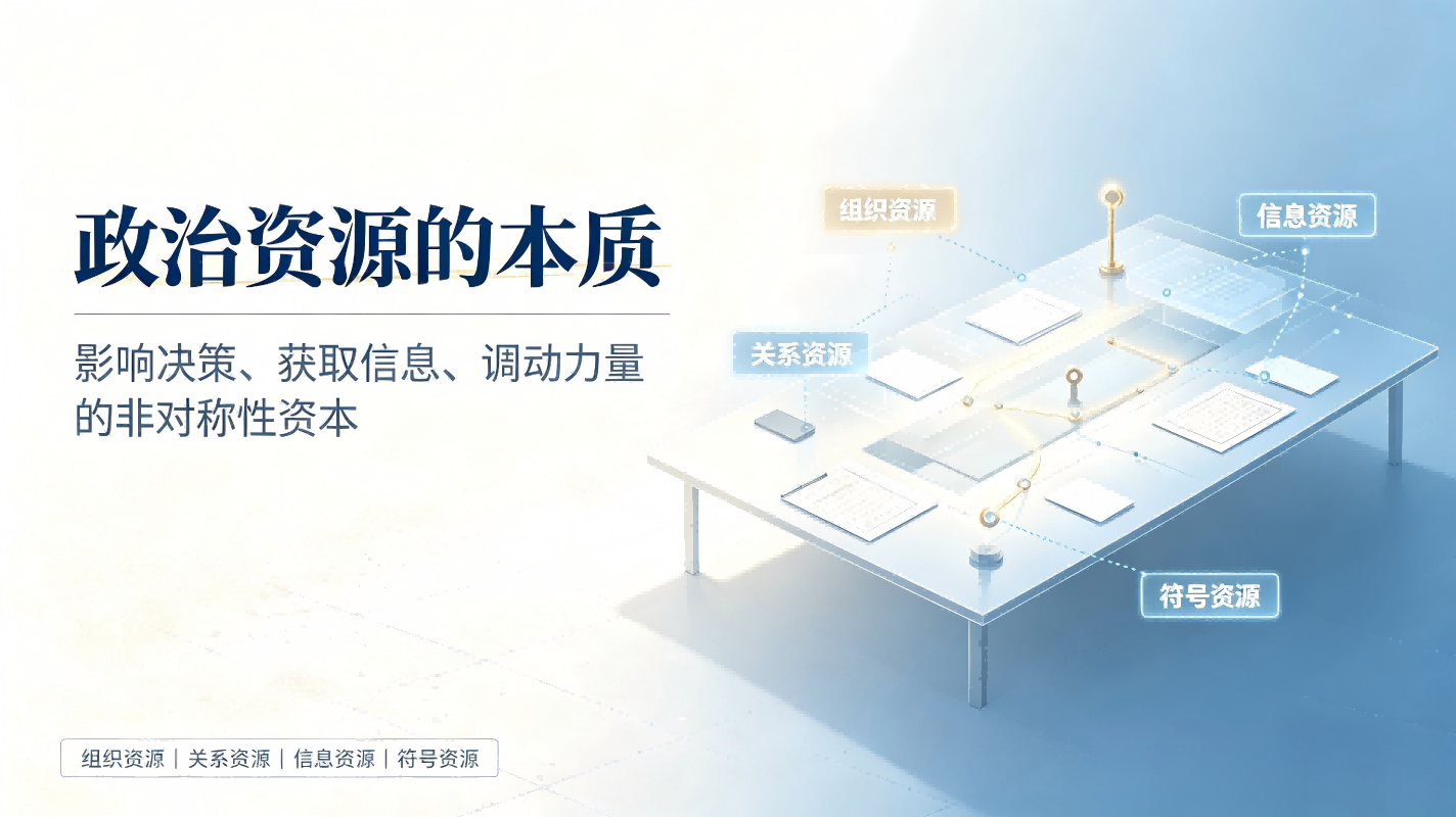 什么是政治资源?