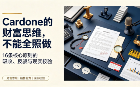 亿万富翁Grant Cardone当面教女儿的整套财富思维——逐段拆解