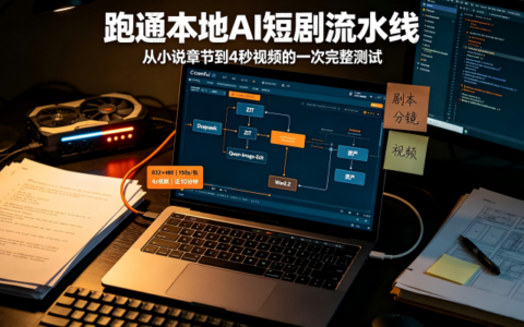 本地AI短剧流水线初探：从模型选型到ToonFlow落地